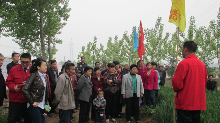 2014年4月,平陰示范田觀摩會 2014年4月,平陰示范田觀摩會